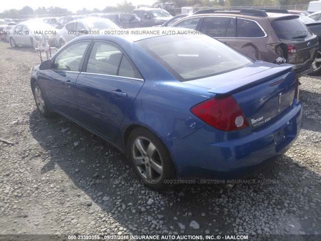 1G2ZH558264181295 - 2006 PONTIAC G6 GT BLUE photo 3