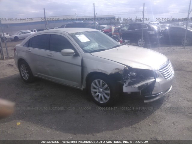 1C3CCBBB7DN595053 - 2013 CHRYSLER 200 TOURING GOLD photo 1