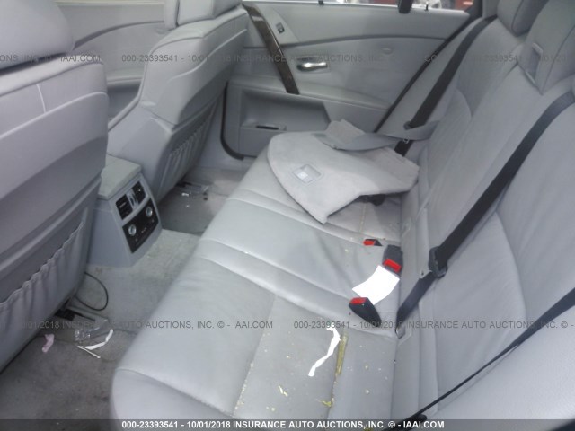 WBANN73547CN04757 - 2007 BMW 530 XIT BLUE photo 8