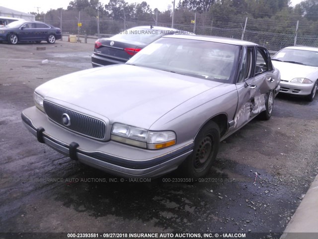 1G4HR52LXSH541778 - 1995 BUICK LESABRE LIMITED Champagne photo 2