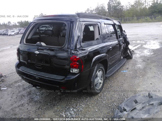 1GNET16S666128560 - 2006 CHEVROLET TRAILBLAZER EXT LS/EXT LT BLACK photo 4