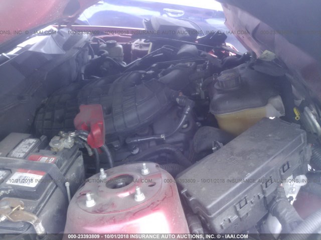 1ZVBP8AM3C5256934 - 2012 FORD MUSTANG Qırmızı foto 10