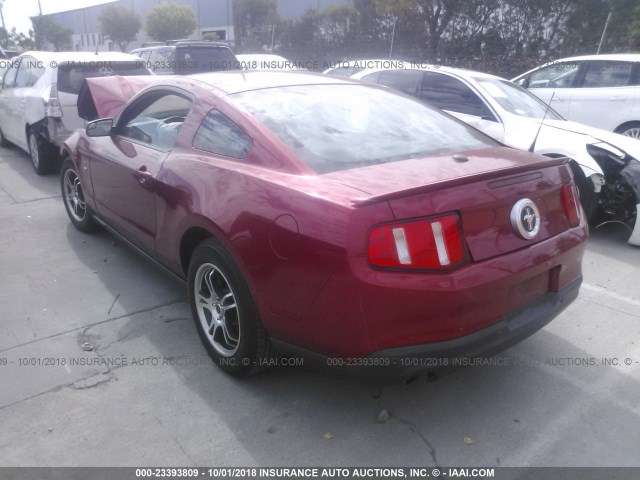 1ZVBP8AM3C5256934 - 2012 FORD MUSTANG Qırmızı foto 3