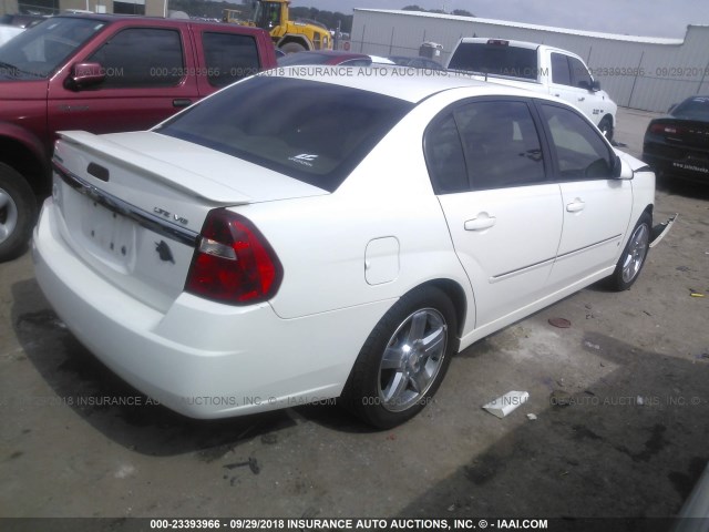 1G1ZU53806F303272 - 2006 CHEVROLET MALIBU LTZ 白色 照片 4
