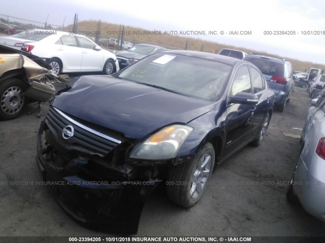 1N4CL21E58C229963 - 2008 NISSAN ALTIMA HYBRID BLUE photo 2