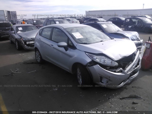 3FADP4EJ7CM207787 - 2012 FORD FIESTA SE SILVER photo 1