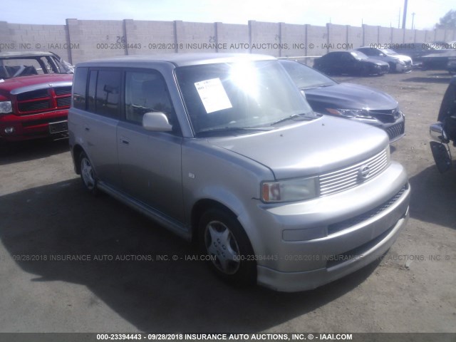 JTLKT324364051886 - 2006 TOYOTA SCION XB TAN photo 1