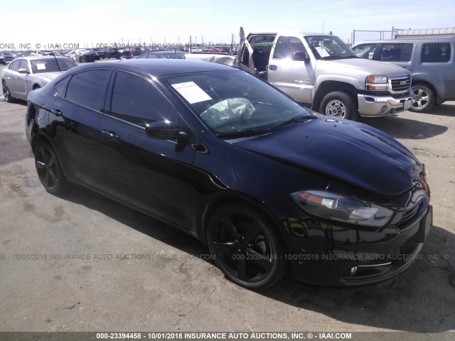 1C3CDFBB9ED866562 - 2014 DODGE DART SXT BLACK photo 1