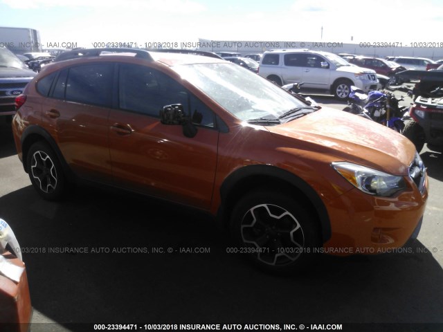 JF2GPACC9D1803669 - 2013 SUBARU XV CROSSTREK 2.0 PREMIUM ORANGE photo 1