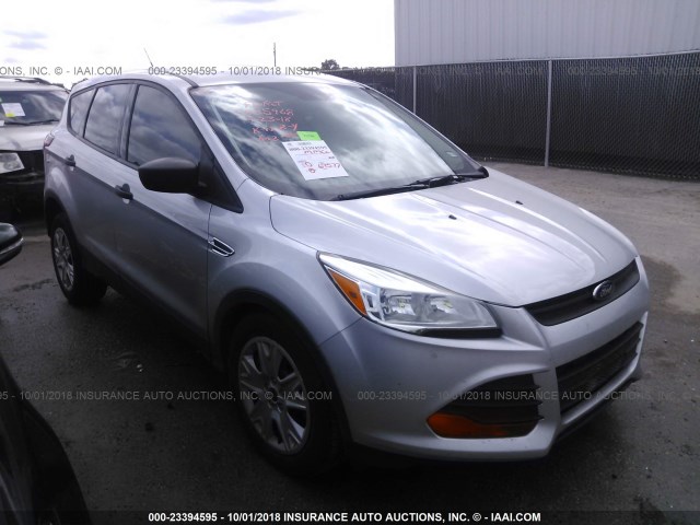 1FMCU0F75GUB58600 - 2016 FORD ESCAPE S SILVER photo 1