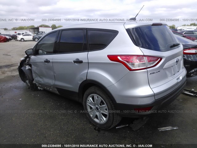 1FMCU0F75GUB58600 - 2016 FORD ESCAPE S SILVER photo 3