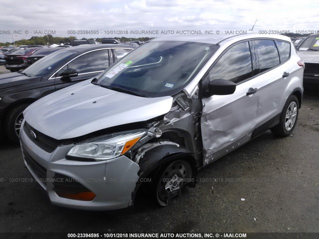 1FMCU0F75GUB58600 - 2016 FORD ESCAPE S SILVER photo 6