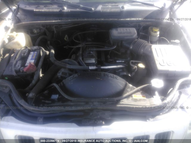 1J4GW48S34C253936 - 2004 JEEP GRAND CHEROKEE LAREDO/COLUMBIA/FREEDOM 银色 照片 10