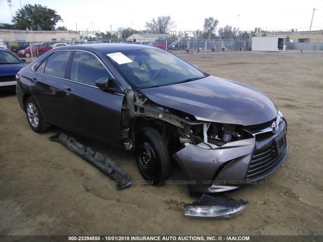 4T1BF1FK5GU243369 - 2016 TOYOTA CAMRY LE/XLE/SE/XSE GRAY photo 6