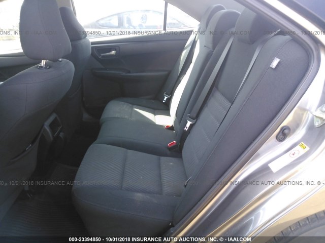 4T1BF1FK5GU243369 - 2016 TOYOTA CAMRY LE/XLE/SE/XSE GRAY photo 8