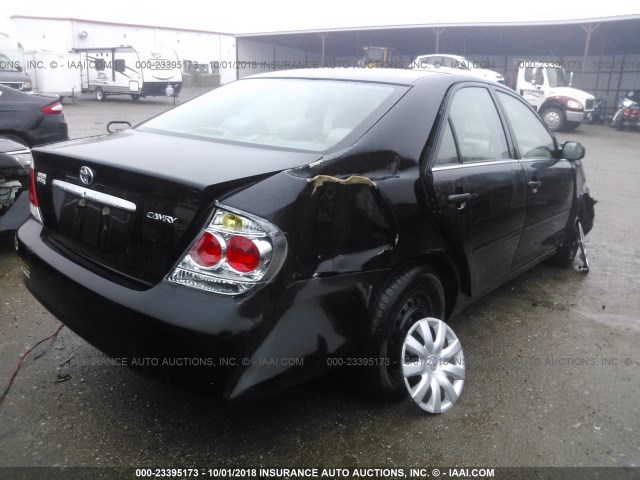 4T1BE32K16U115830 - 2006 TOYOTA CAMRY LE/XLE/SE BLACK photo 4