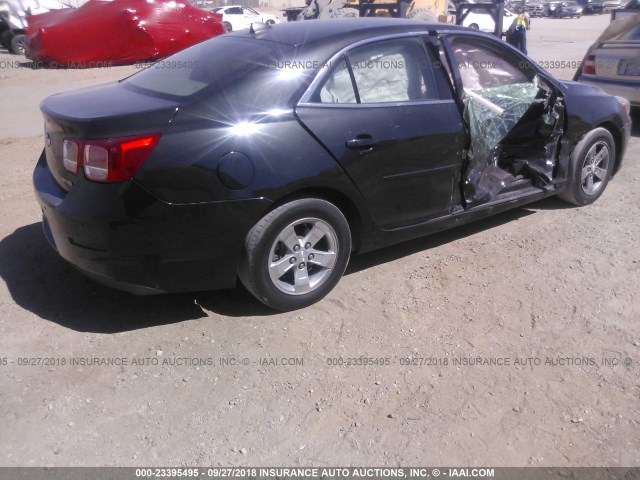 1G11B5SA4DF130876 - 2013 CHEVROLET MALIBU LS 黑色 照片 4