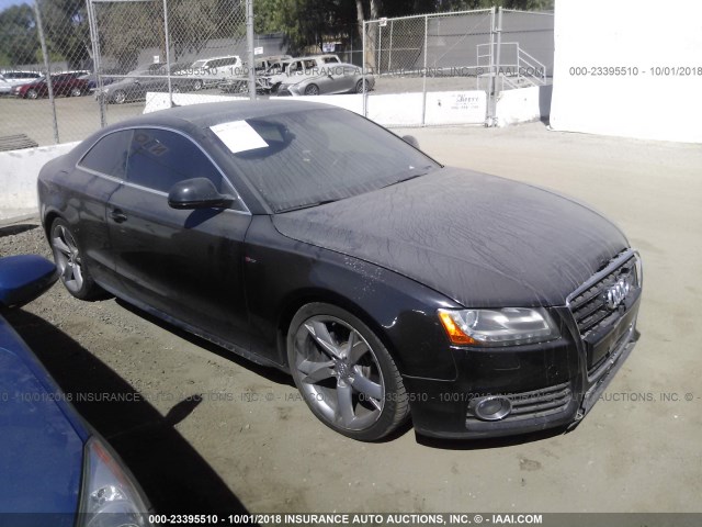 WAUDK78T98A025923 - 2008 AUDI A5 QUATTRO BLACK photo 1