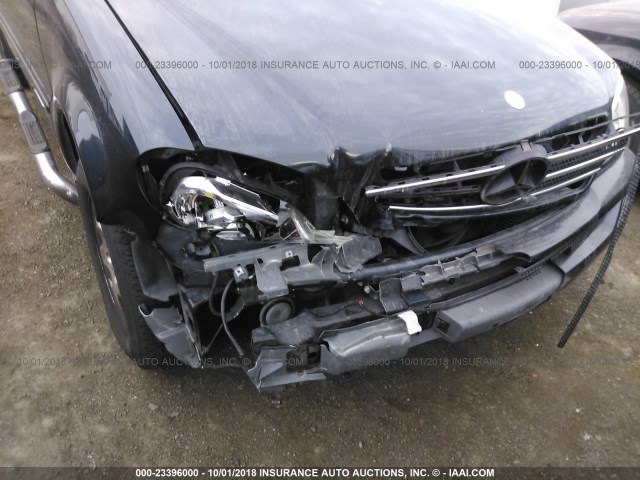 4JGAB54E32A293807 - 2002 MERCEDES-BENZ ML 320 BLACK photo 6