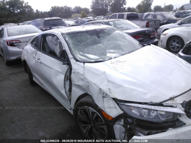 2HGFC3B79JH350349 - 2018 HONDA CIVIC EXL WHITE photo 6