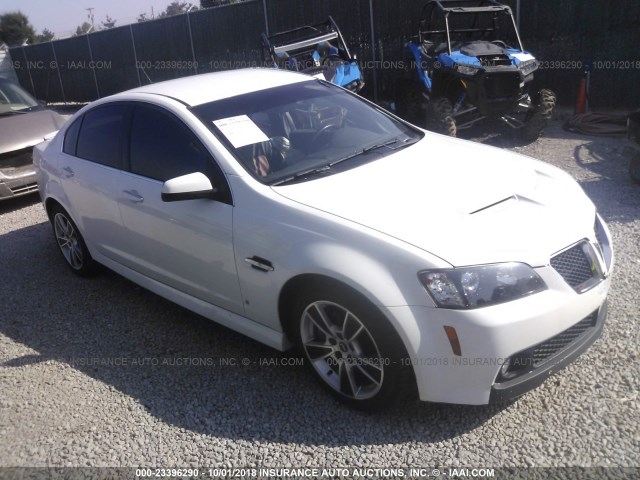 6G2EC57Y79L162815 - 2009 PONTIAC G8 GT WHITE photo 1