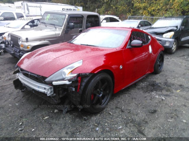 JN1AZ4EH3GM932215 - 2016 NISSAN 370Z TOUR/SPT/TECH/NISMO/TECH RED photo 2