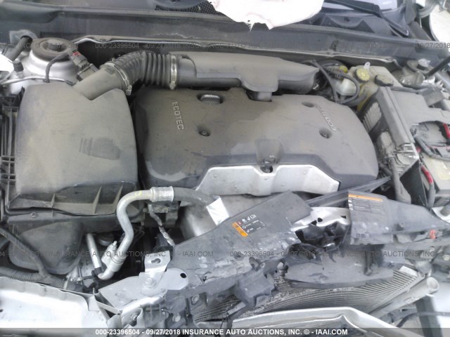 1G11B5SL5EF106914 - 2014 CHEVROLET MALIBU LS 银色 照片 10