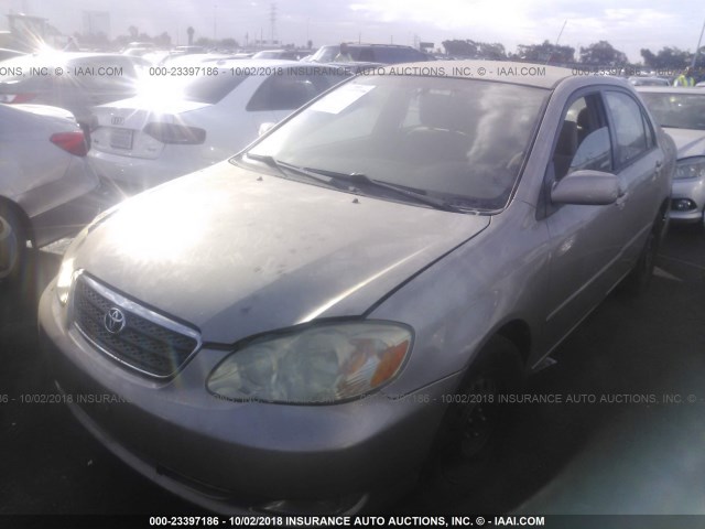 1NXBR32E17Z766469 - 2007 TOYOTA COROLLA CE/LE/S TAN photo 2