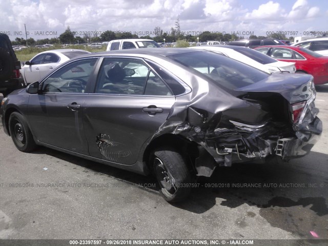 4T4BF1FKXFR479309 - 2015 TOYOTA CAMRY LE/XLE/SE/XSE GRAY photo 6
