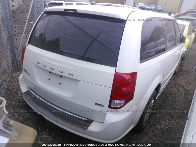 2D4RN4DG8BR771972 - 2011 DODGE GRAND CARAVAN EXPRESS WHITE photo 4