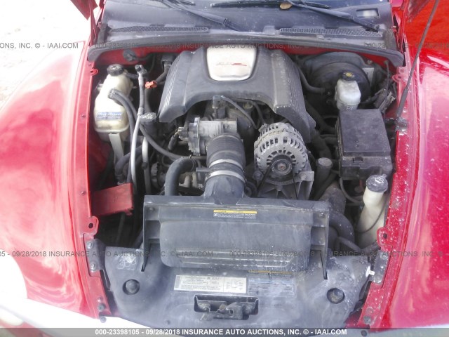 1GCES14P64B105617 - 2004 CHEVROLET SSR 红色 照片 10