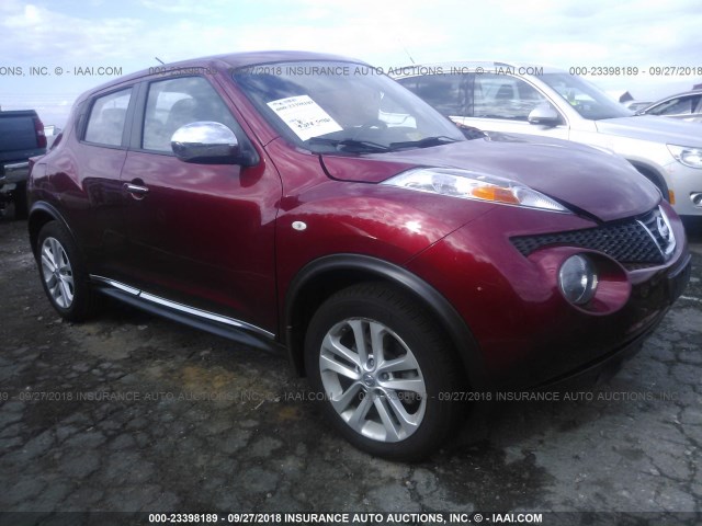 JN8AF5MR1DT216750 - 2013 NISSAN JUKE S/SV/SL RED photo 1