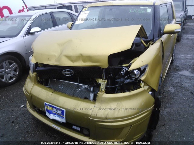 JTLKE50E181054453 - 2008 TOYOTA SCION XB Алтын фото 6