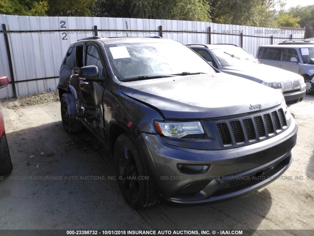 1C4RJFJG5EC328832 - 2014 JEEP GRAND CHEROKEE SUMMIT GREEN photo 1