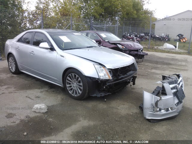 1G6DS5EV9A0141022 - 2010 CADILLAC CTS PREMIUM COLLECTION SILVER photo 1