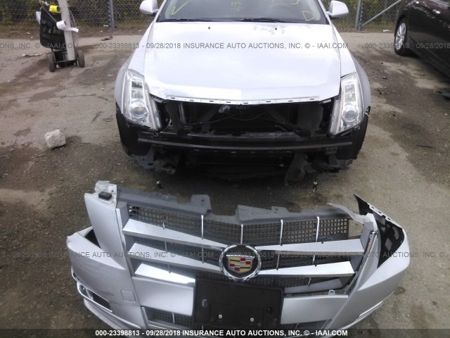 1G6DS5EV9A0141022 - 2010 CADILLAC CTS PREMIUM COLLECTION SILVER photo 6