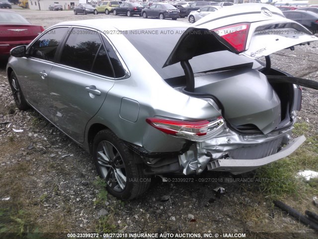 4T1BF1FKXFU008514 - 2015 TOYOTA CAMRY LE/XLE/SE/XSE SILVER photo 6