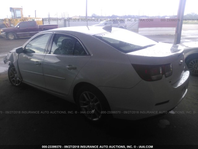 1G11C5SL4FF322610 - 2015 CHEVROLET MALIBU 1LT WHITE photo 3