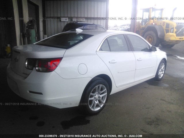 1G11C5SL4FF322610 - 2015 CHEVROLET MALIBU 1LT WHITE photo 4