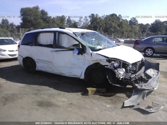 5TDKK4CC5AS340629 - 2010 TOYOTA SIENNA CE/LE WHITE photo 1