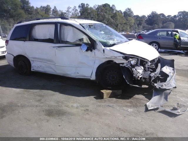 5TDKK4CC5AS340629 - 2010 TOYOTA SIENNA CE/LE WHITE photo 6