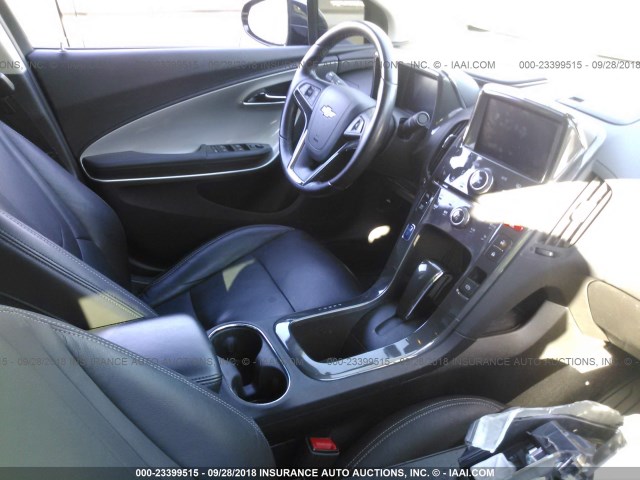 1G1RH6E46DU139071 - 2013 CHEVROLET VOLT BLACK photo 5