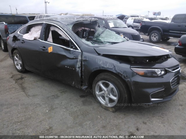 1G1ZB5ST2HF283248 - 2017 CHEVROLET MALIBU LS 灰色 照片 1