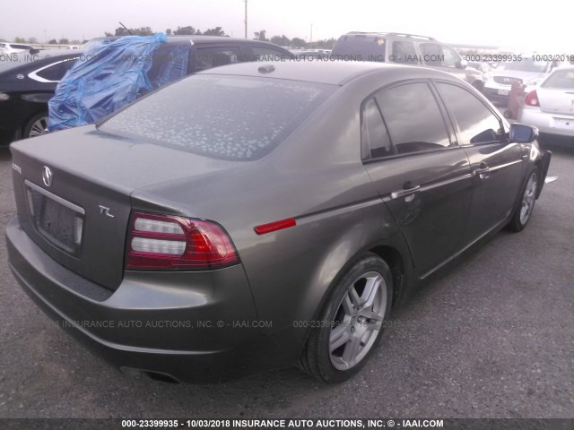 19UUA66258A034047 - 2008 ACURA TL TAN photo 4