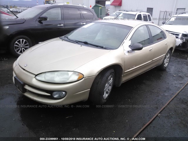 2B3HD56J9XH516045 - 1999 DODGE INTREPID ES GOLD photo 2