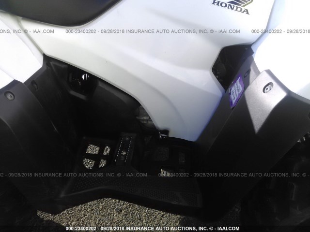 1HFTE4706G4101855 - 2016 HONDA TRX420 FA WHITE photo 8