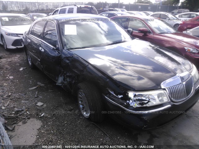 1LNHM83W62Y623693 - 2002 LINCOLN TOWN CAR CARTIER BLACK photo 6