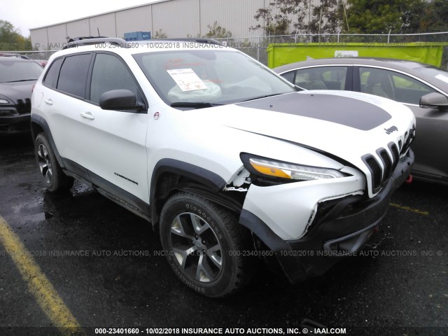 1C4PJMBS0HW506907 - 2017 JEEP CHEROKEE TRAILHAWK 白色 照片 1