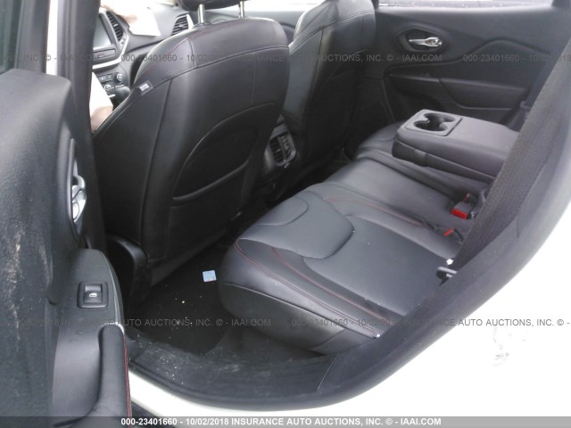 1C4PJMBS0HW506907 - 2017 JEEP CHEROKEE TRAILHAWK 白色 照片 8