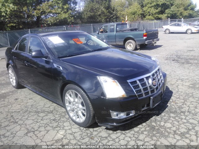 1G6DJ5E35C0113027 - 2012 CADILLAC CTS PERFORMANCE COLLECTION Черный фото 1